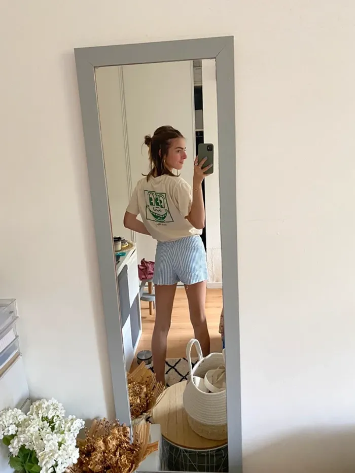 Short à rayures - H&M - photo numéro 2