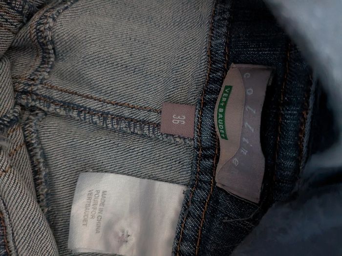 Jupe en jeans de grossesse Vertbaudet taille 36 - photo numéro 3