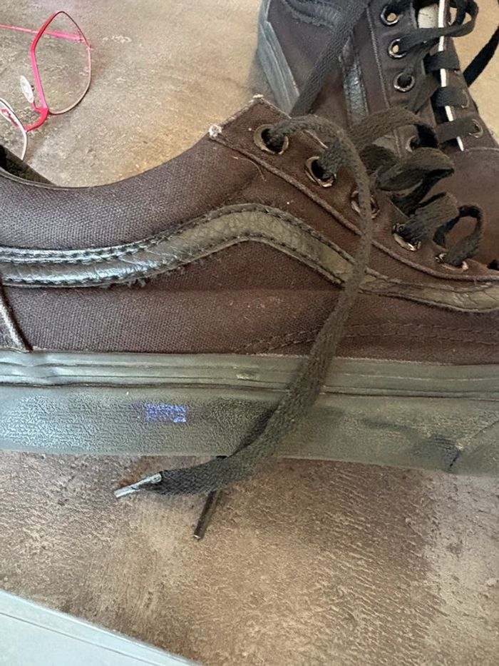Basket femme Vans noire taille 36 - photo numéro 5