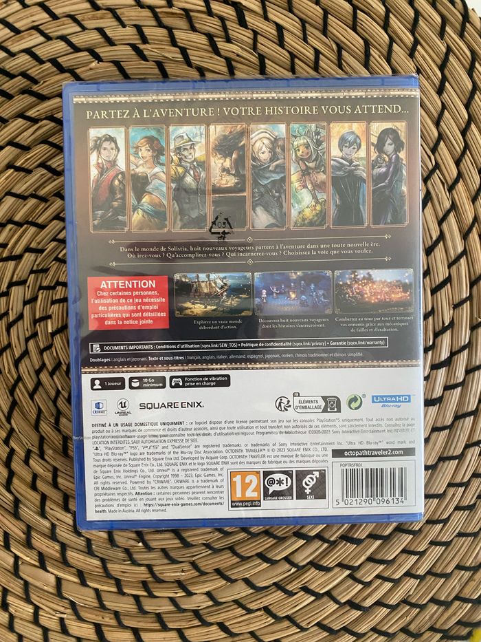 PS5 : Octopath traveler 2 (neuf) - photo numéro 2