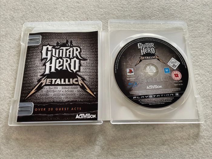 Guitar Hero Metallica Jeu PS3 Complet FR - photo numéro 2