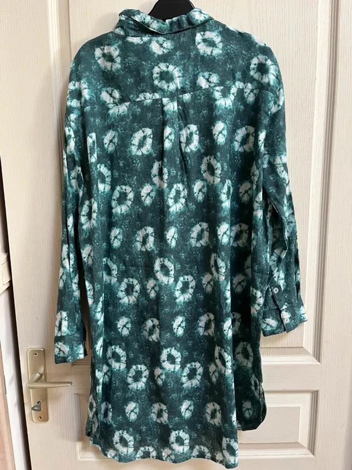 Jolie robe/tunique  en lin taille 42 /Neuve - photo numéro 8