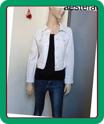 Veste blanche Taille 0 34 xs Teddy Smith