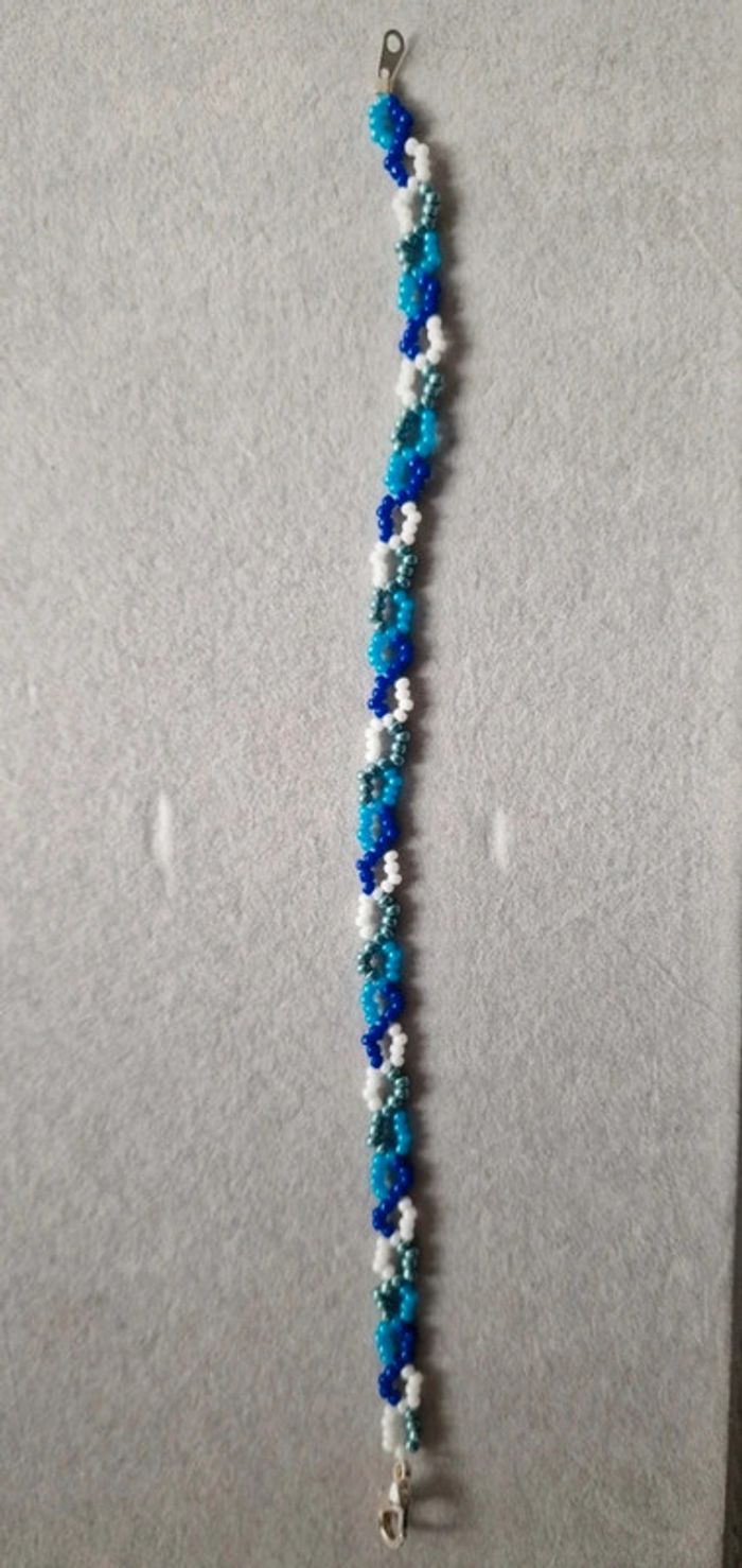 Bracelet de cheville bleu - photo numéro 2