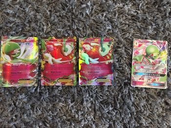 Cartes Pokémon brillantes Ex + Gx