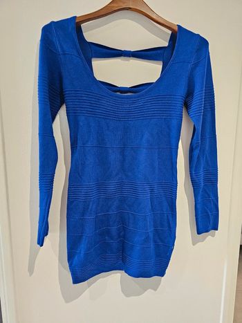 Robe bleue taille unique