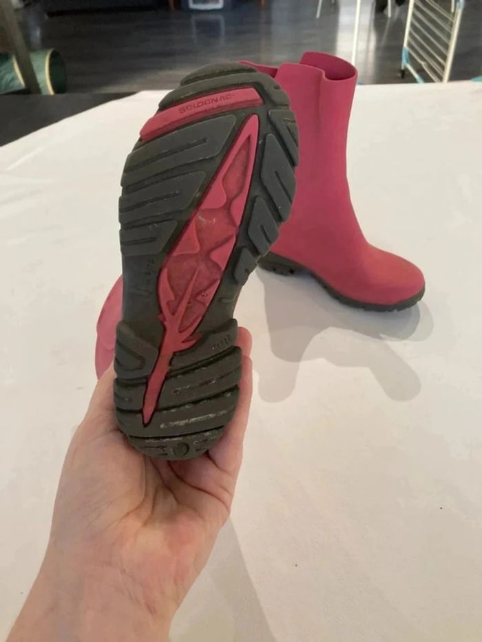 Bottes de pluie fille 27-28 - photo numéro 3