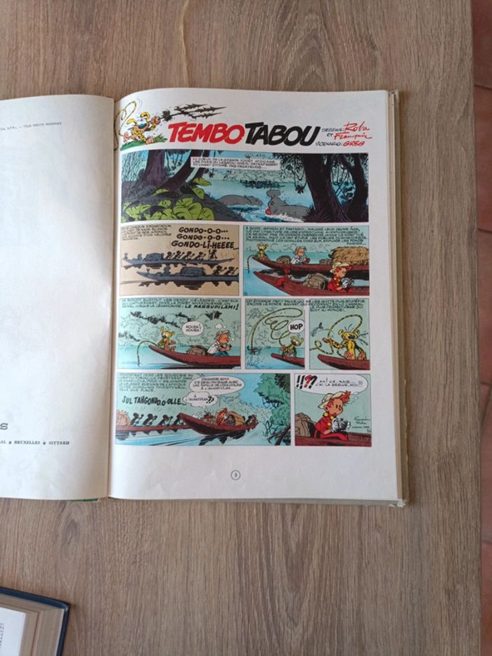 Tembo Tabou les aventures de Spirou et Fantasio n°24 - photo numéro 5