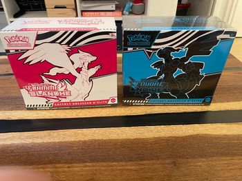 Pokemon Duo ETB EV10.5 Flamme Blanche + Foudre Noire FR [Scellé] 🇫🇷
