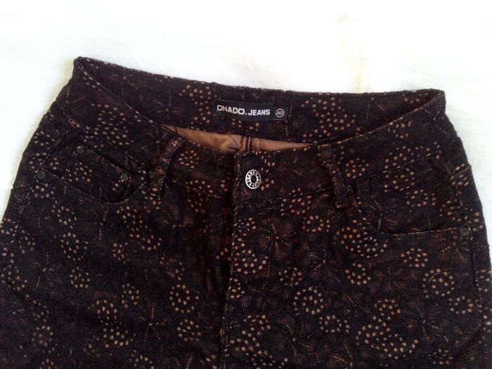Pantalon avec motifs