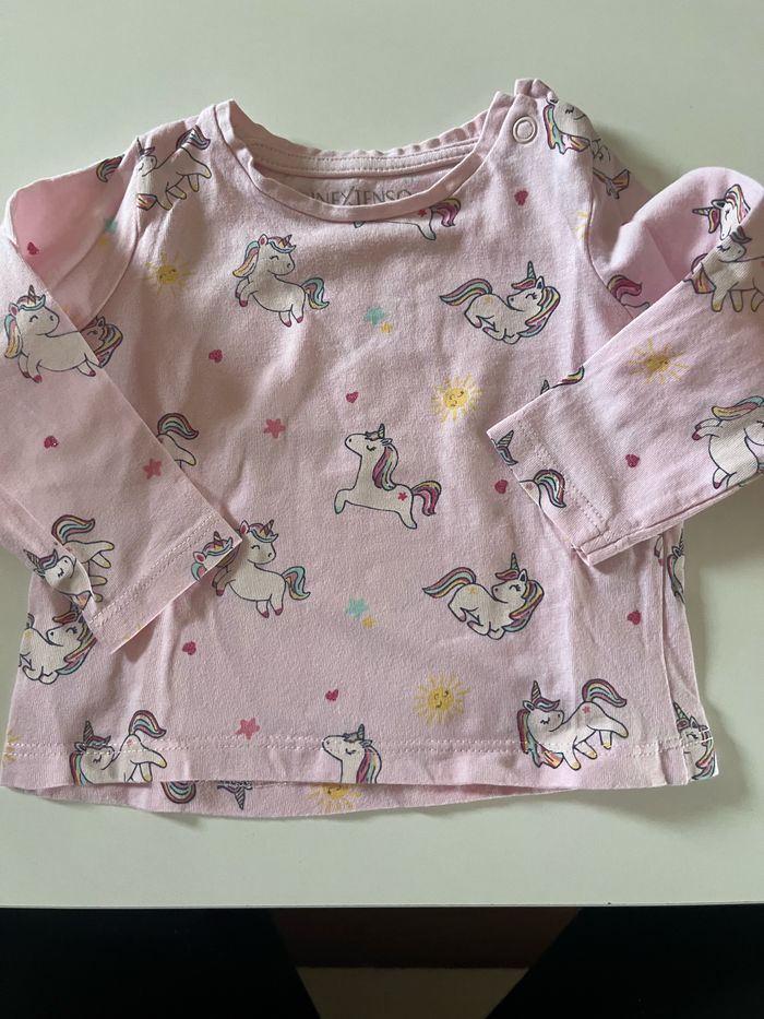 T-shirt licorne 18 mois