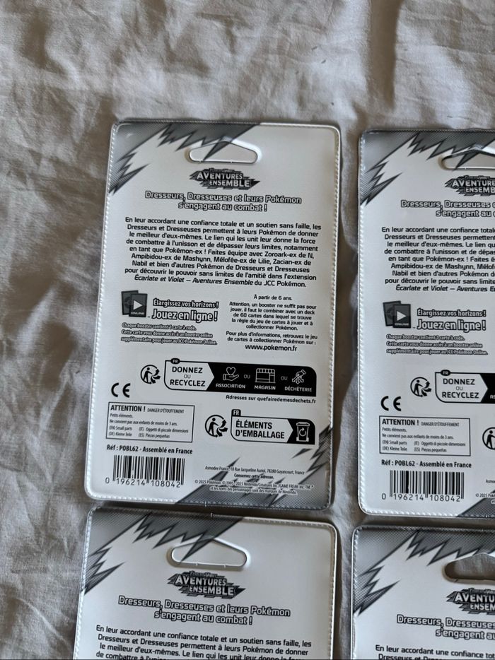 Pokémon artset blister scellé aventures ensemble ev9 - photo numéro 3