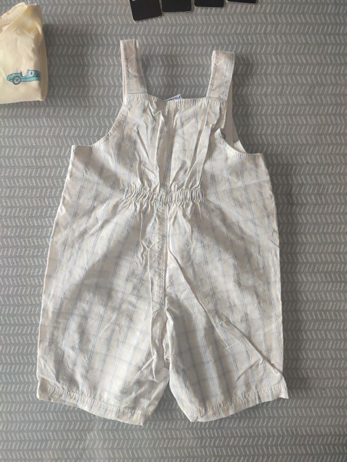 tenue salopette et tshirt été garçon 12 mois – Marque P’tit Bisou - photo numéro 11