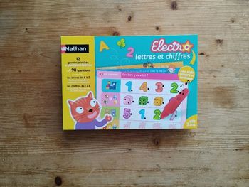 Electro Jeu Éducatif Lettres et Chiffres - Dès 3 ans avec Stylo Magique Lumineux