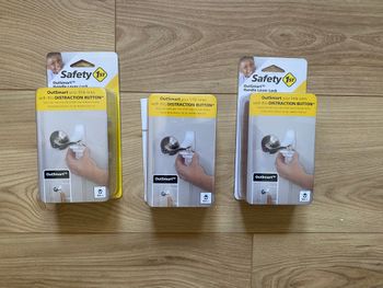 3 x Protections enfant pour portes et fenêtres (Safety 1st)