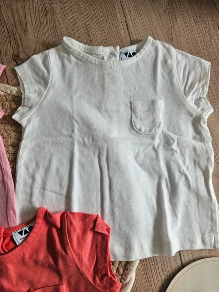 Lot 3 Tee-shirt 9 mois - photo numéro 3