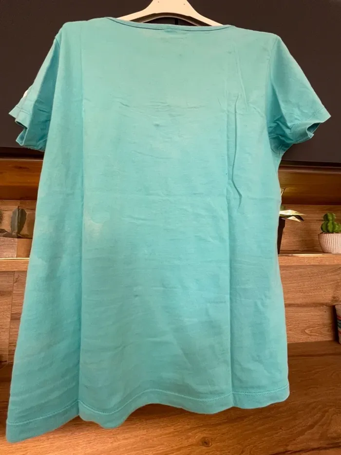Teeshirt Longboard bleu - photo numéro 3