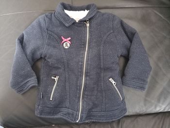 Veste chaude lulu castagnette 12 mois