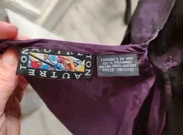 Petite robe violette chic taille 36/38 autre ton - photo numéro 10