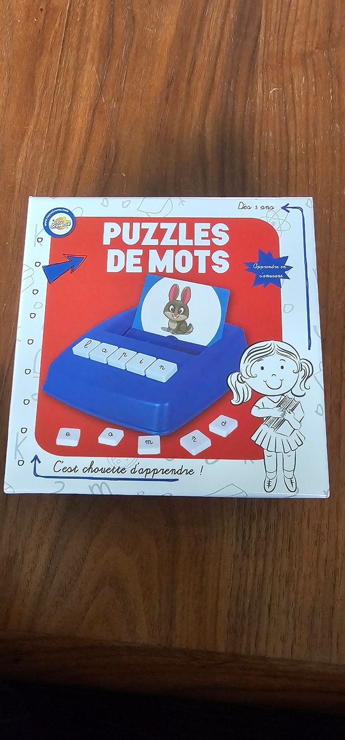 Jeu puzzles des mots dès 5ans - photo numéro 5
