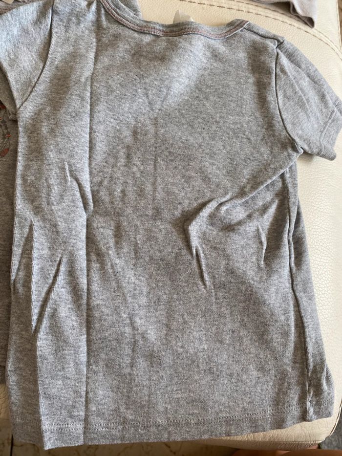 Lot 6 maillots t-shirt tricot de peau 4 ans Absorba - photo numéro 12