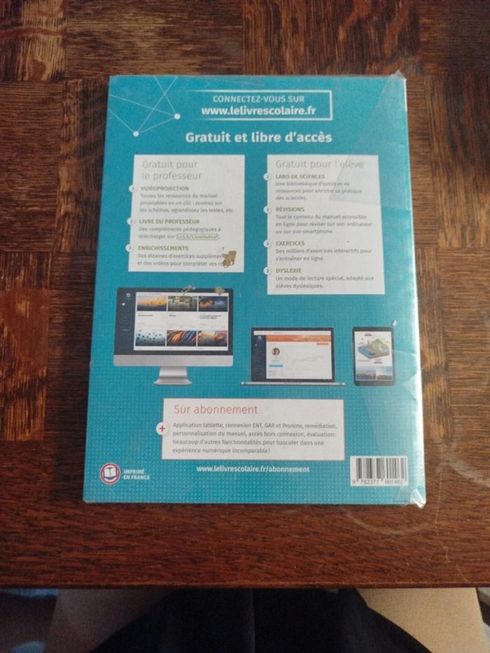 Livre enseignement scientifique 1 ère - photo numéro 2