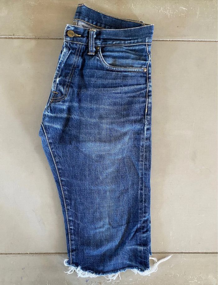 Bermuda short Carhartt en jeans bleu taille 36 / 38 - photo numéro 19