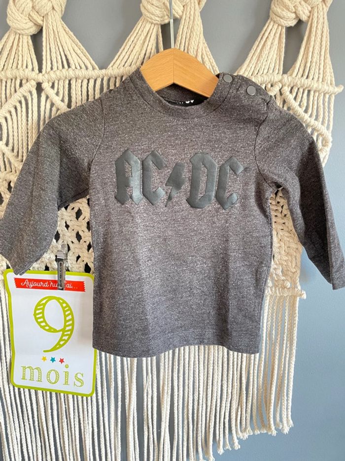 T-shirt manches longues t.9m