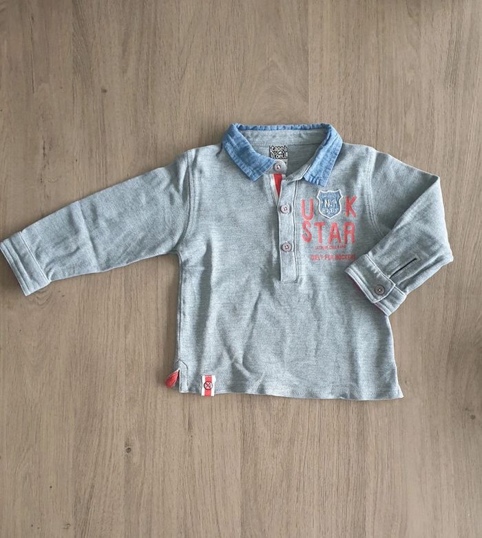 Polo bébé garçon, taille 18 mois, Tape-à-l'oeil