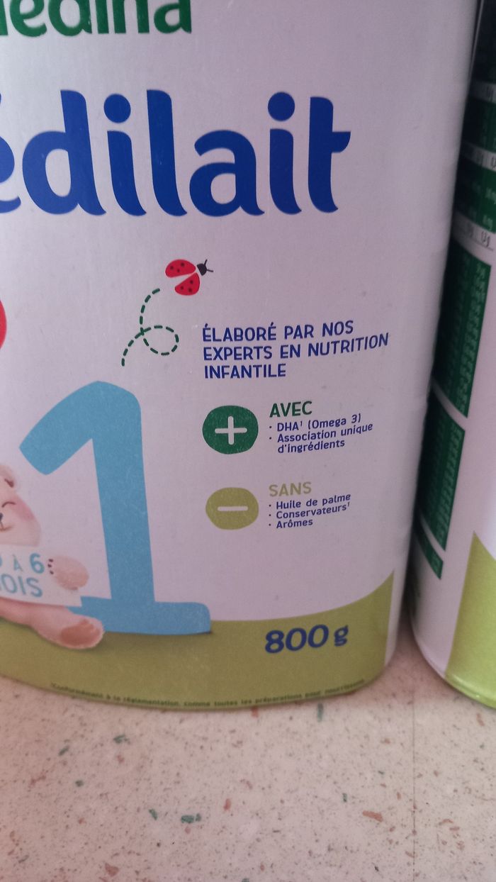 Lait 1er âge neuf  prix négociable - photo numéro 2