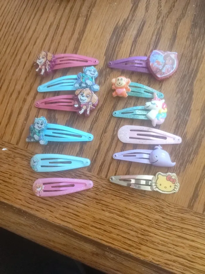 Lot de barrettes enfants