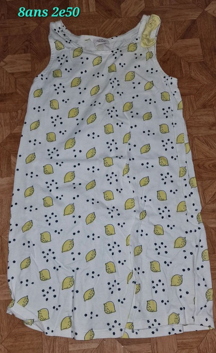 Chemise de nuit 8ans tape a loeil