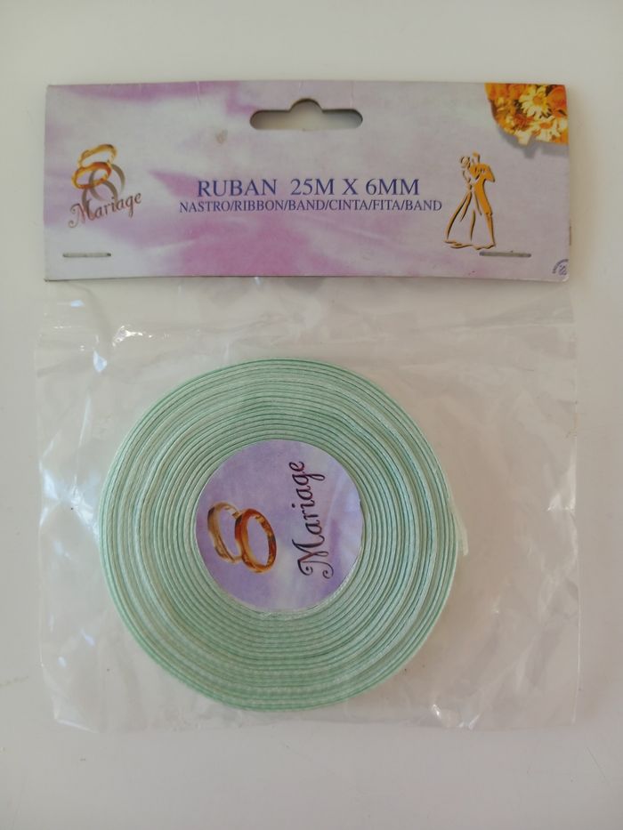 Ruban pour mariage ou baptême