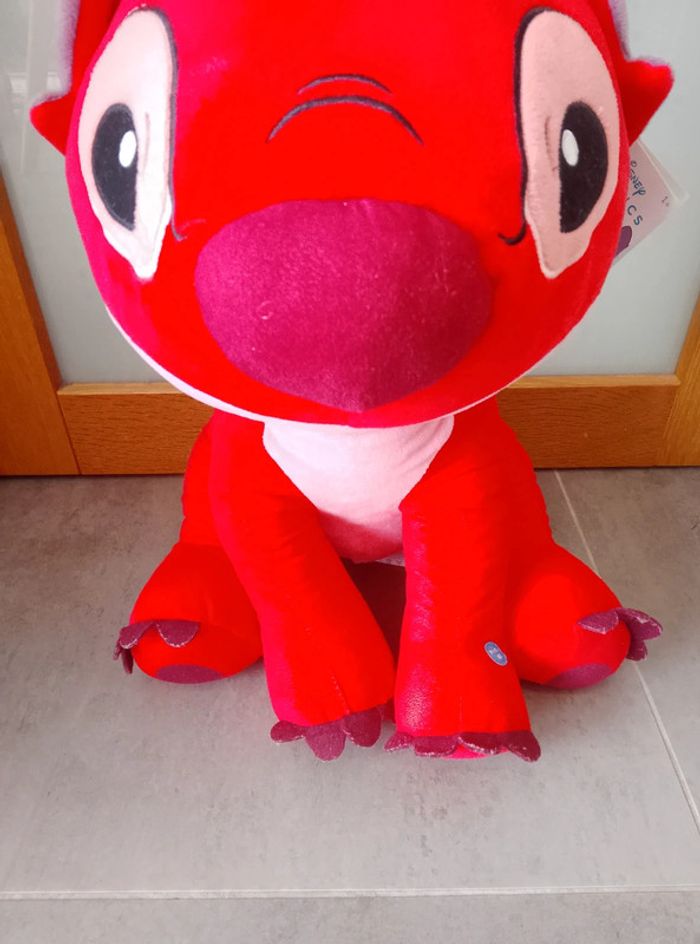 Grande peluche Leroy parlante -50 cm - Rouge - Disney Stitch - photo numéro 4