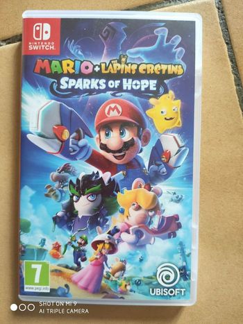 Nintendo Switch Mario lapins cretins