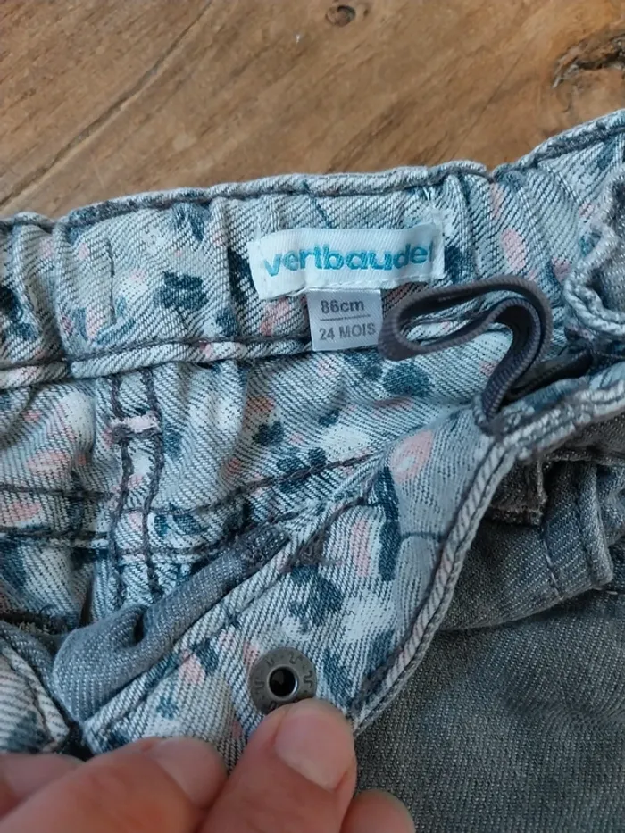 Lot 2 jeans fille 2 ans - photo numéro 4