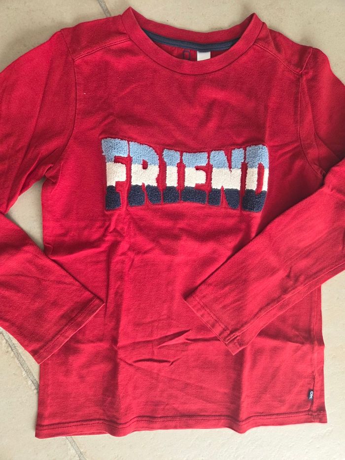 T shirt manche longue okaidi