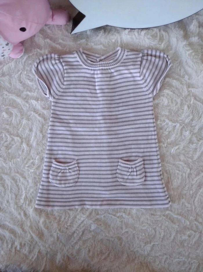 Robe Fille 1 mois Kitchoun 100% coton - photo numéro 2