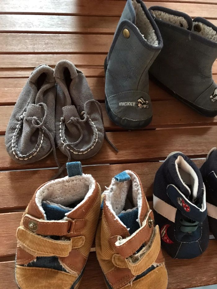 Lot de Chaussures bébé garçon - photo numéro 2