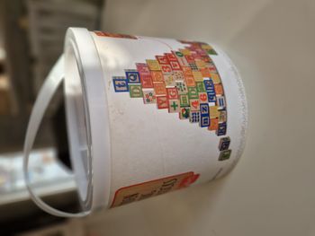 Boite de 60 cubes en bois