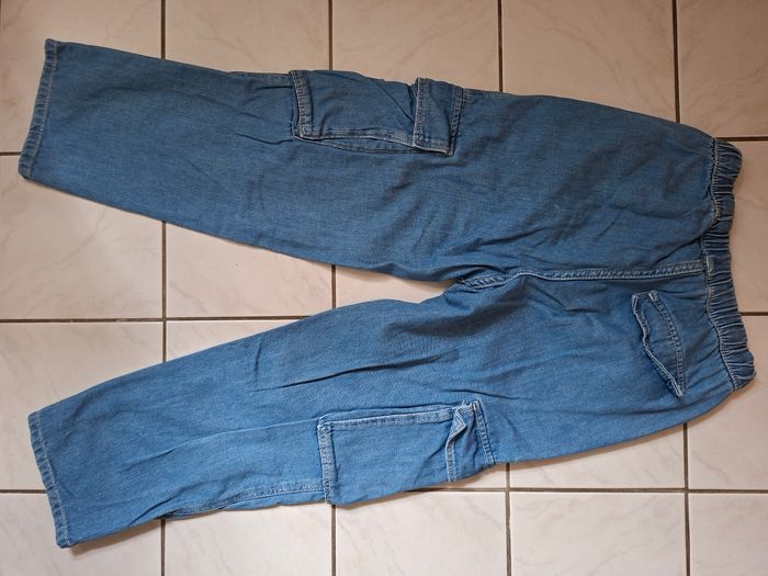 Pantalon jogger effet jean - photo numéro 2