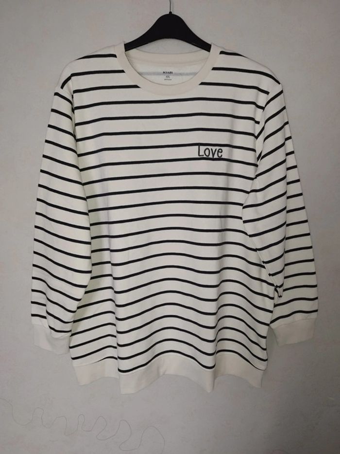 Pull femme marinière - photo numéro 4