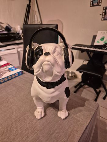 Statue Bouledogue français