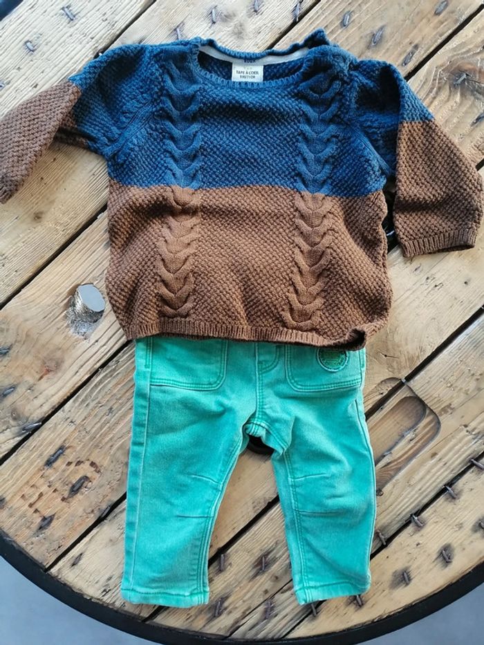 Petit ensemble 6/9 mois