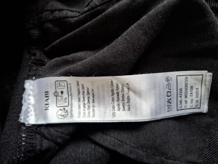 Jeans noir délavé homme, Kiabi, taille 38 et longueur 34 - photo numéro 4