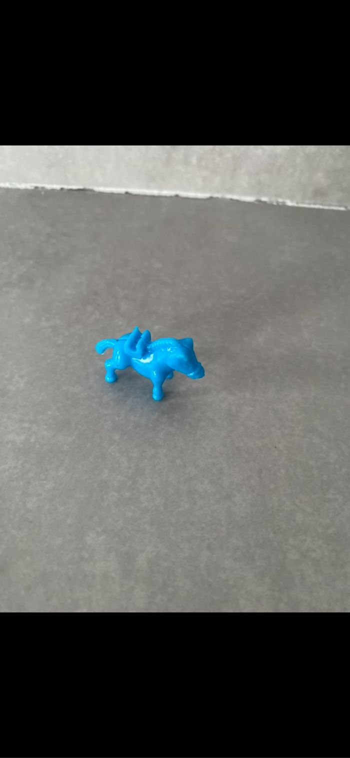 Petit cheval bleu - photo numéro 2