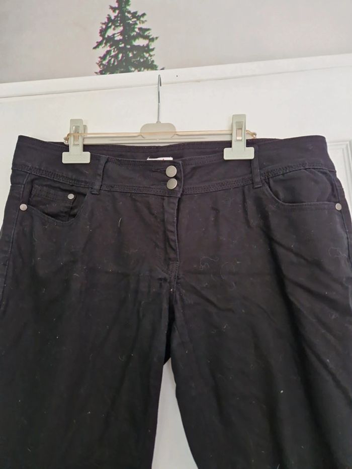 Jeans droit pimkie noir Taille 44 - photo numéro 2