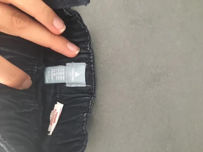 Short bleu marine garçon baby gap - photo numéro 3