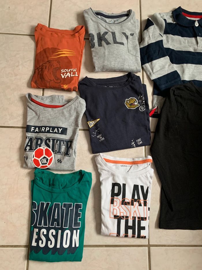 7 shirts manches longue 1 polos - photo numéro 6