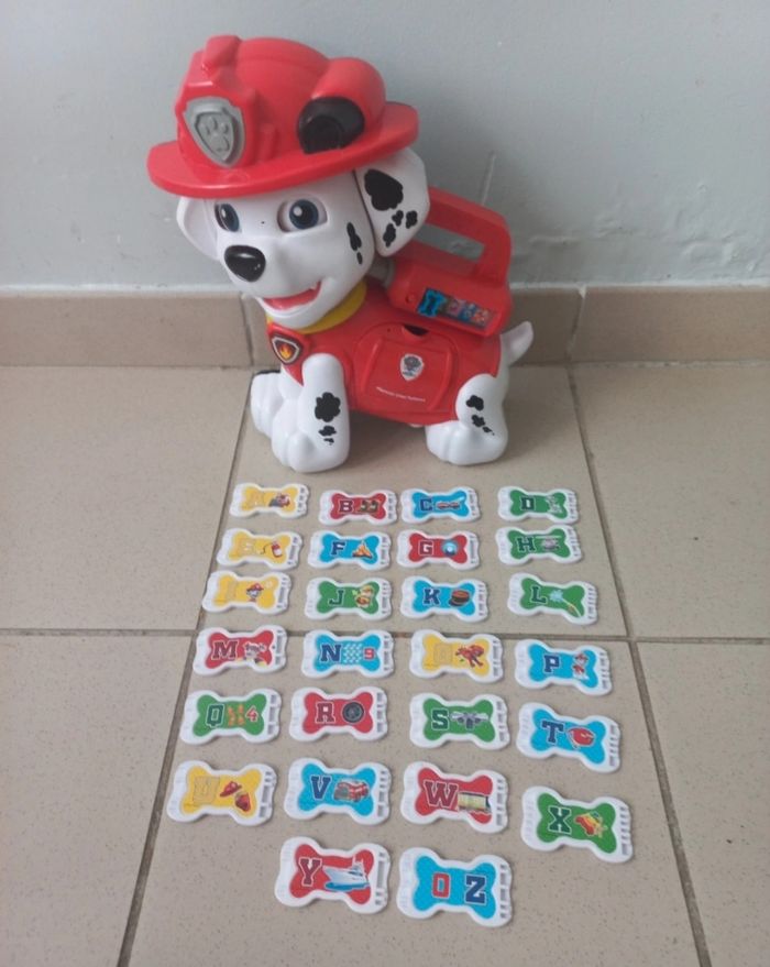 Marcus croc'lettres Pat Patrouille